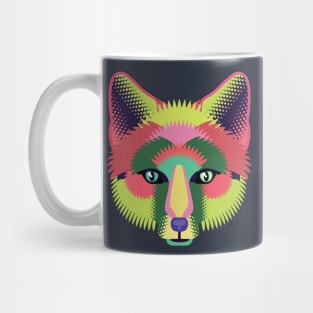 techno fox Mug